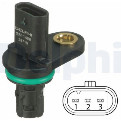 Snímač, poloha vačkového hřídele DELPHI SS11468 – Sleviste.cz
