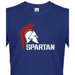 Bezvatriko pánské tričko Spartan Modrá Canvas 0923