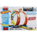 Hot Wheels Track Builder set pro stavitele Rozdělená smyčka GLC87 – Hledejceny.cz