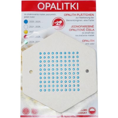 JaHan Opalitové značky 1-100 PL Modrá – Zboží Dáma