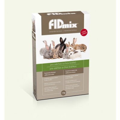 Fides Agro Vitamínové krmivo Fidmix pro chov králíků 10 kg – Zbozi.Blesk.cz