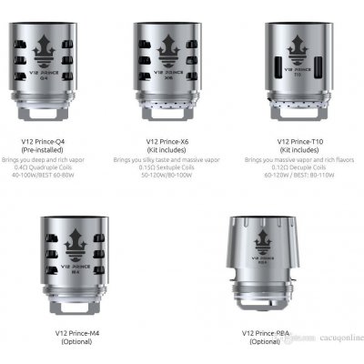 SMOK Náhradní žhavící hlava Triple Mesh pro TFV12 Prince / Stick prince 0,15ohm – Zboží Dáma