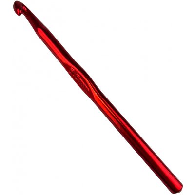 Pro Háčkování Háček kovový 8 mm červený – Zboží Dáma