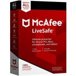 McAfee LiveSafe 10 lic. 1 rok (MLSSMM1RAA) – Zbozi.Blesk.cz