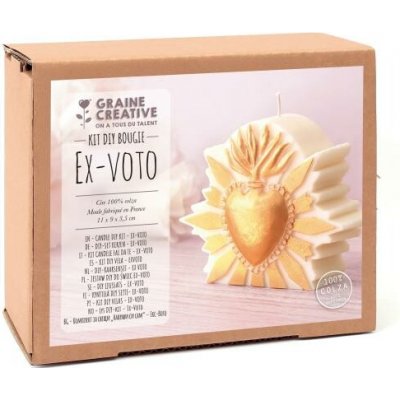 GRAINE CREATIVE Kreativní sada na výrobu svíček Ex-Voto – Hledejceny.cz