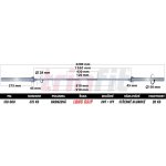 TRINFIT olympijská osa LONG GRIP 2200 mm / 50 mm – Hledejceny.cz
