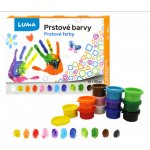 Barvy prstové LUMA 12 barev 30ml – Zboží Dáma