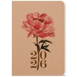 Oskar Kraft A5 Týdenní 2026 Růže – Sleviste.cz