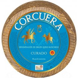 Corcuera Quesos Ovčí sýr vyzrálý Manchego Curado kolo 3100 g