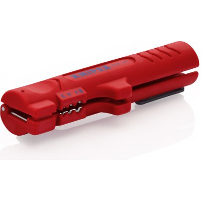 KNIPEX 16 64 125 SB Nůž odizolovací na koaxiální kabely, ploché-oblé 16 64 125 SB – Sleviste.cz