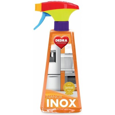 Dedra Nanox Inox čistič na nerezové plochy 500 ml