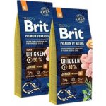 Brit Premium By Nature Junior Medium Chicken 2 x 15 kg – Hledejceny.cz