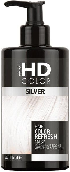 HD Hair Color barevná maska Silver 400 ml