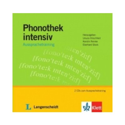 Phonothek intensiv, Aussprachetraining, 2 Audio-CDs – Zbozi.Blesk.cz