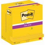 Post-It 3M Samolepicí bločky 3M POST-IT® Super Sticky Notes (655-S), 127x76mm, 12x90 listů, zářivě žluté – Hledejceny.cz