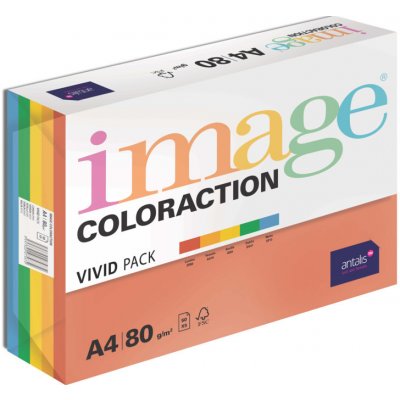 barevný papír Image Coloration A4 80 g Mix pastelových barev