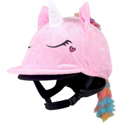 QHP Potah na helmu Unicorn pink – Sleviste.cz