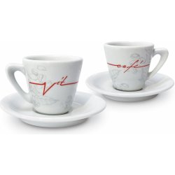 Vítcafé sada šálků na espresso 6 x 50 ml hrnek a šálek - Nejlepší Ceny.cz