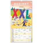 nástěnný Rodinný plánovací XXL 33 x 64 cm 2026 – Zboží Dáma
