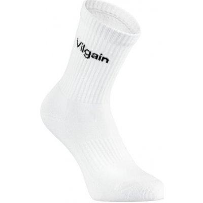 Vilgain Logotype Crew Socks 1 pár white – Hledejceny.cz