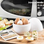 InnovaGoods Vařič na vajíčka do mikrovlnné trouby s recepty – Zboží Dáma