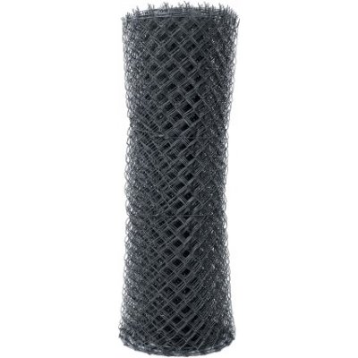 Čtyřhranné pletivo IDEAL PVC ZAPLETENÉ 180/55x55/25m -1,65/2,5mm, antracit – Sleviste.cz