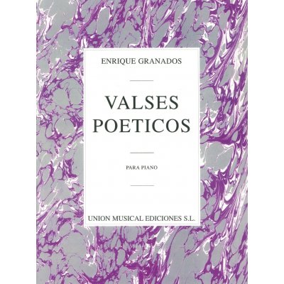 Unión Musical Ediciones Noty pro piano Valses Poeticos