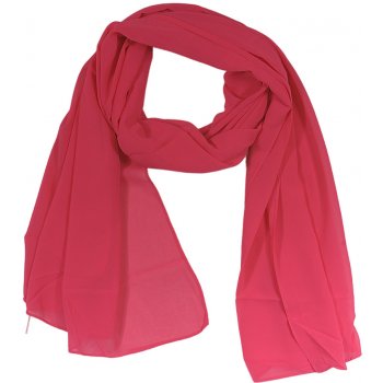 Ewena hedvábný šátek růžová