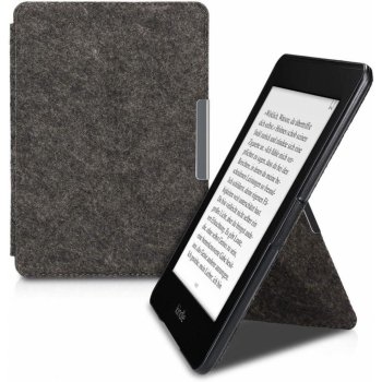KW Mobile Origami Felt KW4690801 Pouzdro pro Amazon Kindle Paperwhite 1/2/3 tmavě šedé 4057665454439