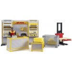 Bruder 62251 bworld DHL shop s paletovým vozíkem – Zbozi.Blesk.cz