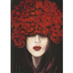 Ručně malovaný obraz Roses 50x70 cm – Hledejceny.cz