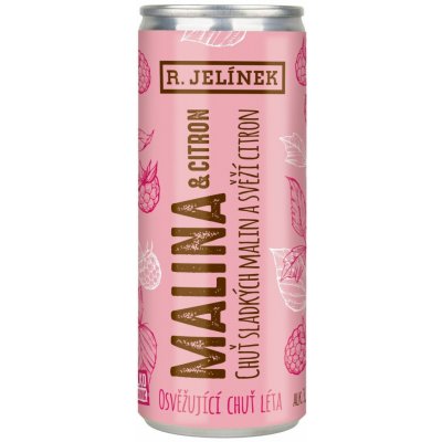 Rudolf Jelínek MALINA & CITRON míchaný nápoj 3,1% 250 ml (plech) – Zbozi.Blesk.cz