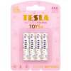 Baterie primární Tesla Toys Girls AAA 4 ks 11030421