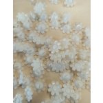 plastový knoflík kytička bílá – Zboží Dáma