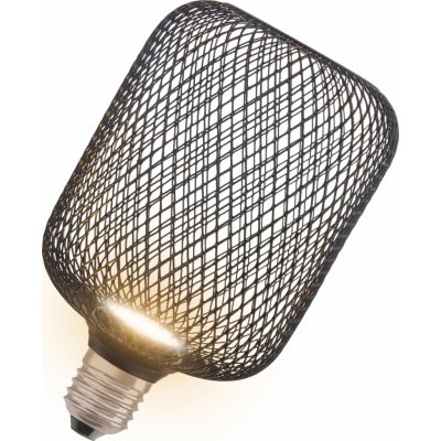 Osram LED Žárovka DECOR FLAT E27/3,5W/230V 2700K černá – Zboží Živě