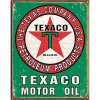 Plakát Plechová cedule Texaco Oil Weathered 32 cm x 40 cm