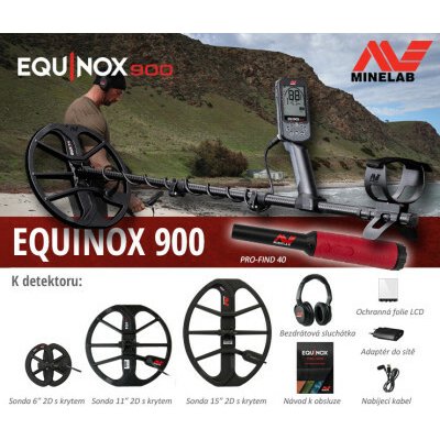 Minelab Equinox 900 Pro-Find 40 Minelab – Zboží Mobilmania