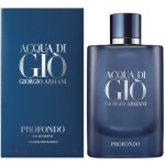 Giorgio Armani Acqua Di Gio Profondo parfémovaná voda pánská 40 ml – Hledejceny.cz