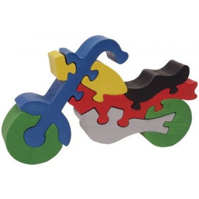 Drewmax 089850 puzzle Motorka – Zbozi.Blesk.cz