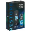 Kosmetická sada Dove Men dárková sada Restore sprchový gel 250 ml + deospray 150 ml