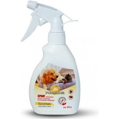 PCHEŁKA Spray proti blechám a klíčům v okolí zvířat 250 g – Hledejceny.cz
