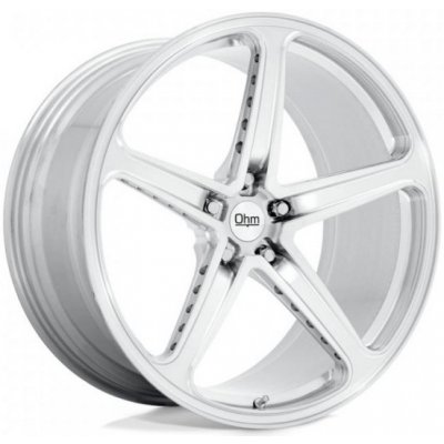 Ohm Amp 10x21 5x120 ET30 silver machined – Hledejceny.cz