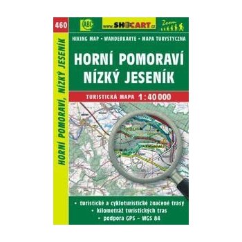 Horní Pomoraví Nízký Jeseník 1:40 000 SC460