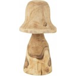 Přírodní dřevěná dekorace houba Mushroom M - Ø 20*42 cm - J-Line by Jolipa – Hledejceny.cz