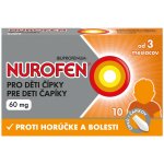 NUROFEN PRO DĚTI RCT 60MG SUP 10