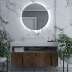 Daramio Kulaté LED zrcadlo E2 80 cm – Zboží Dáma