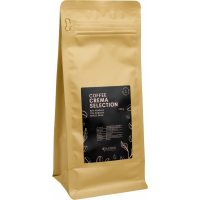 Natios Crema Selection 80/20 zrnková 1 kg – Hledejceny.cz