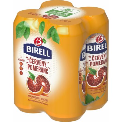 Birell Červený Pomeranč 0,5 l (plech) – Zboží Mobilmania