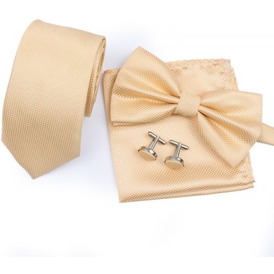 Decofashion Set s kravatou v barvě champagne – Zboží Dáma
