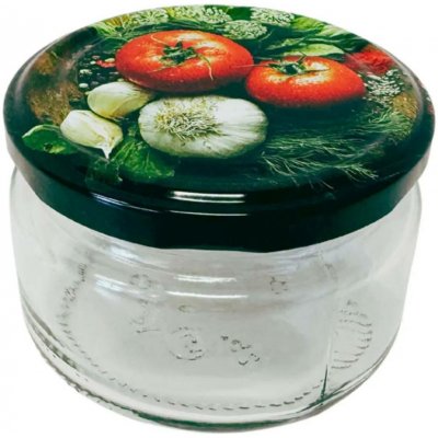 Marex Trade Sklenice zavařovací TWIST kulatá +víčko 88 mm zelenina 15 ks x 250 ml – Hledejceny.cz